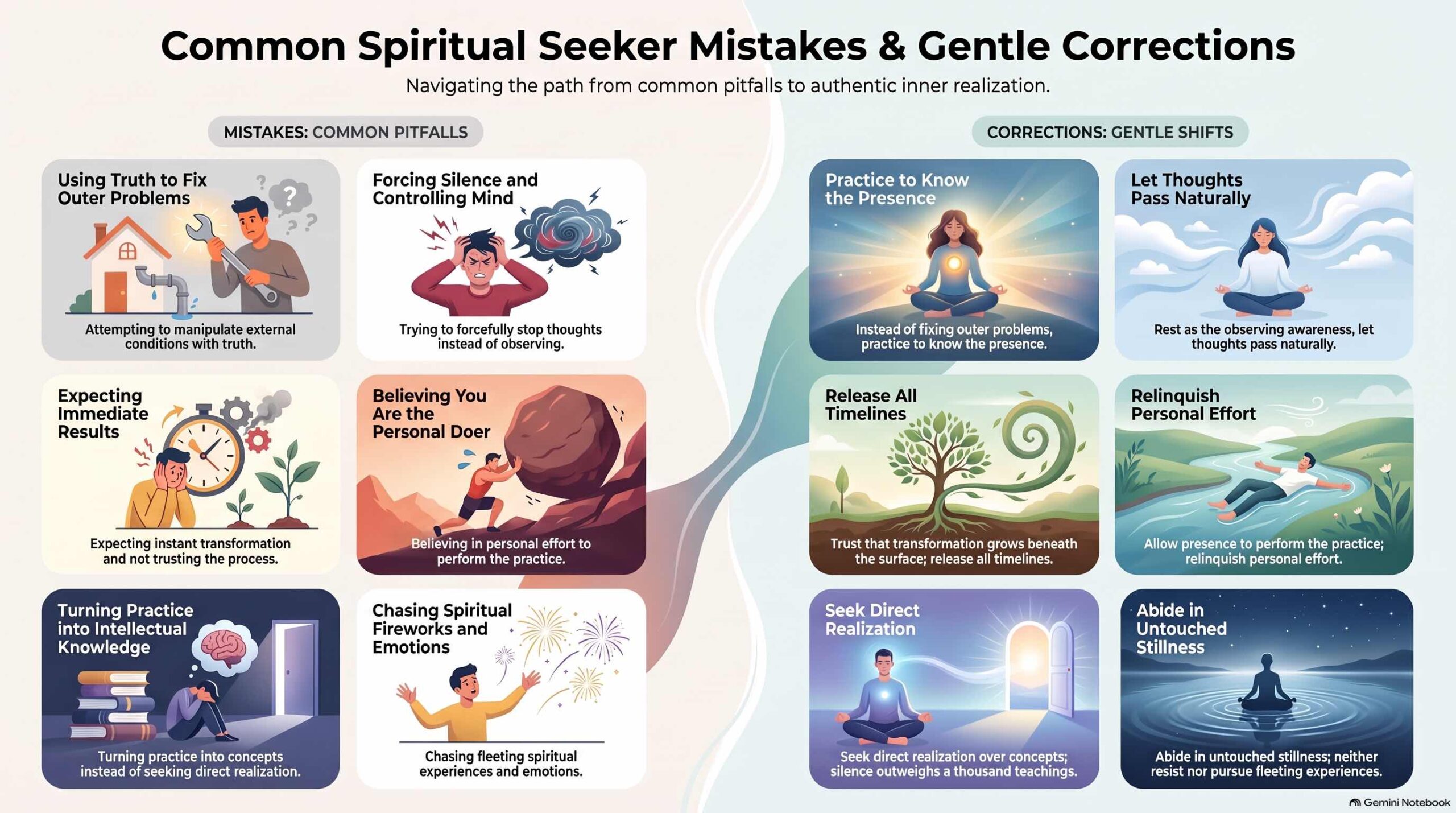 Common seeker mistakes
